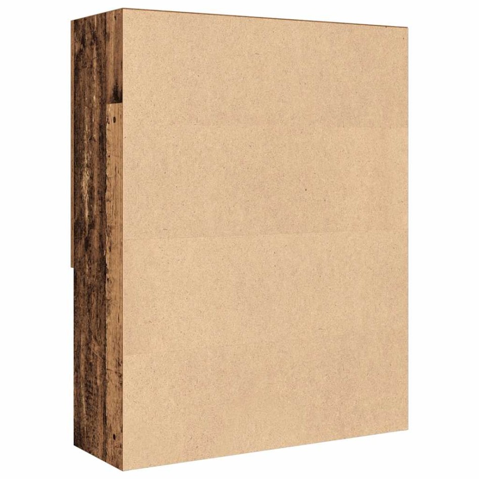 Armario de lavadora madera envejecida 70,5x25,5x90