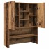 Armario de lavadora madera envejecida 70,5x25,5x90