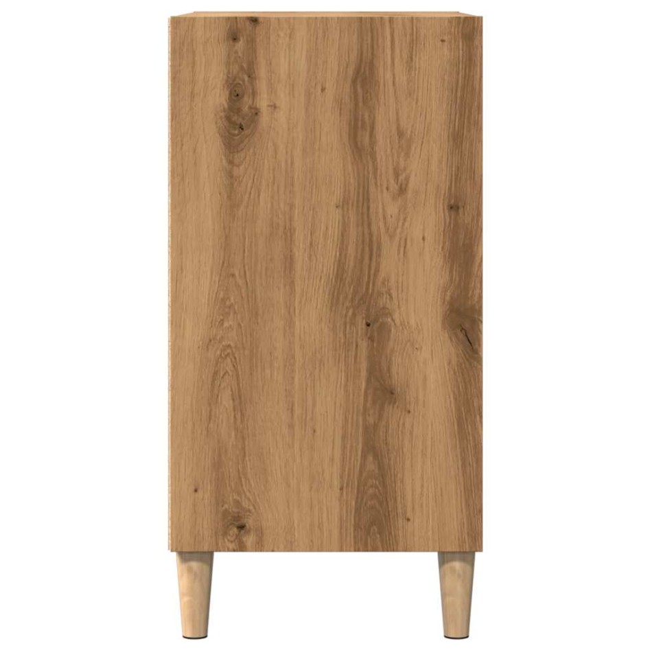 Aparador de madera de ingeniería roble artisan 57x35x75