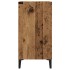 Aparador de madera de ingeniería envejecida 57x35x75