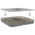 Juego bases de sombrilla 4 uds para parasol cruzado PP 100