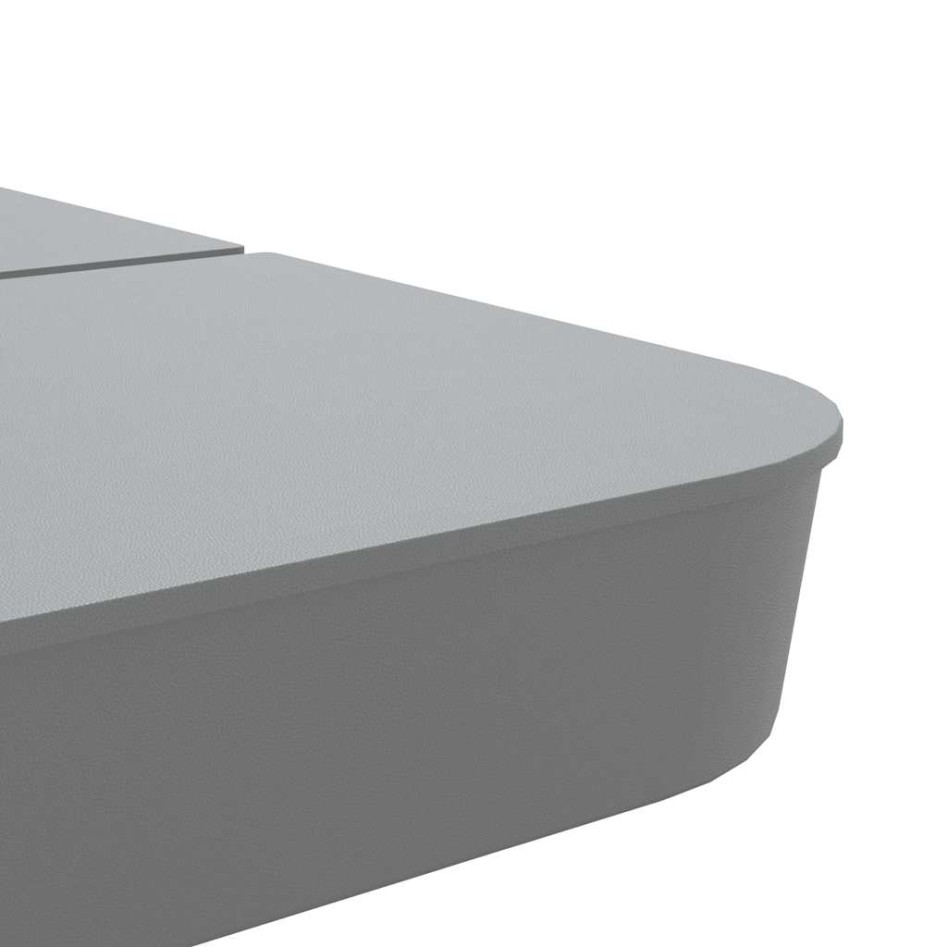 Juego bases de sombrilla 4 uds para parasol cruzado PP 100