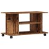 Mueble de TV con ruedas madera ingeniería envejecida