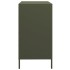 Aparador de acero laminado en frío verde oliva 68x39x73,5