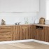 Armario inferior cajón madera roble artisan 30x46x81,5