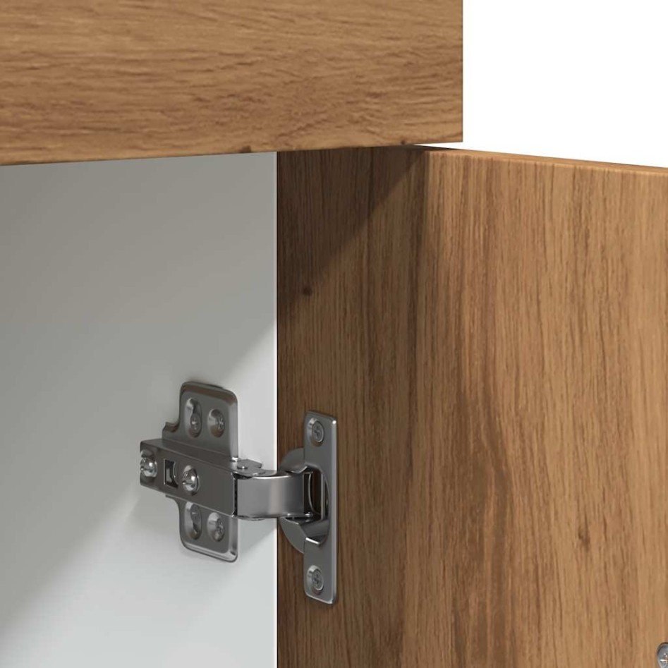 Armario inferior cajón madera roble artisan 30x46x81,5