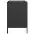 Aparador de acero laminado en frío negro 68x39x58,5