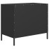 Aparador de acero laminado en frío negro 68x39x58,5