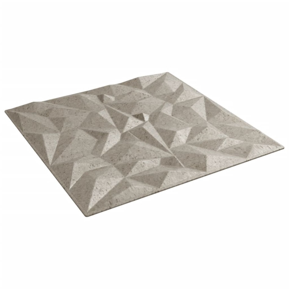 Paneles de pared 24 uds XPS amatista Beton 50x50 cm 6