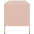 Mueble para TV acero laminado en frío rosa 68x39x43,5