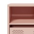 Mueble para TV acero laminado en frío rosa 68x39x43,5