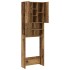 Armario de lavadora madera envejecida 64x25,5x190
