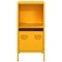 Aparador acero laminado en frío amarillo mostaza 35x39x73,5