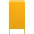 Aparador acero laminado en frío amarillo mostaza 35x39x73,5