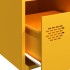 Aparador acero laminado en frío amarillo mostaza 35x39x73,5
