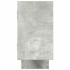 Estante cubo de pared 5 compartimentos madera gris