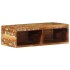 Mueble de TV de pared madera maciza reciclada 60x30x19
