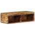 Mueble de TV de pared madera maciza reciclada 60x30x19