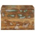 Mueble de TV de pared madera maciza reciclada 60x30x19
