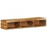 Mueble de TV de pared madera maciza de acacia 100x30x19
