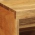 Mueble de TV de pared madera maciza de acacia 100x30x19