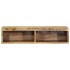 Mueble de TV de pared madera maciza de mango rugosa 80x30x19