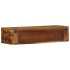 Mueble de TV de pared madera maciza reciclada 80x30x19