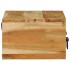 Mueble de TV de pared madera maciza de acacia 60x30x19