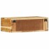 Mueble de TV de pared madera maciza de acacia 60x30x19
