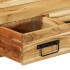 Mueble de TV de pared madera maciza de acacia 60x30x19