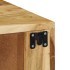 Mueble de TV de pared madera maciza de acacia 60x30x19
