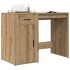 Escritorio de madera de ingeniería roble artisan 100x49x75