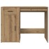 Escritorio de madera de ingeniería roble artisan 100x49x75