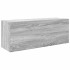 Armario de pared baño madera ingeniería gris Sonoma 80x25x30