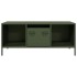 Mesa de centro acero laminado frío verde oliva 101,5x50x43,5