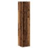 Mueble de esquina madera de ingeniería envejecida 33x33x165