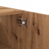 Armario de pared madera de ingeniería roble artisan 60x31x60