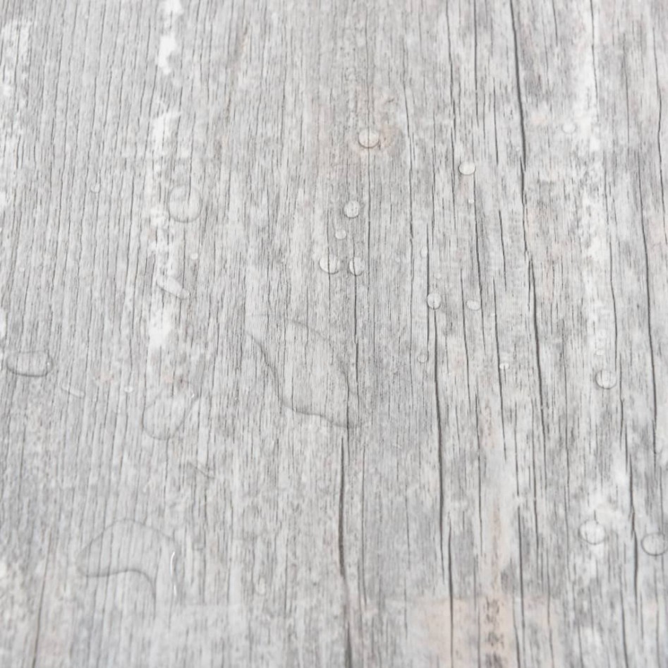 Lamas para suelo autoadhesivas 55 uds PVC gris 5,11