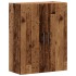 Armario de pared madera de ingeniería envejecida 69,5x34x90
