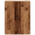 Armario de pared madera de ingeniería envejecida 69,5x34x90