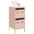 Aparador de acero laminado en frío rosa 35x39x73,5