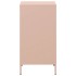 Aparador de acero laminado en frío rosa 35x39x73,5