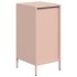 Aparador de acero laminado en frío rosa 35x39x73,5