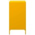 Aparador acero laminado en frío amarillo mostaza 35x39x73,5