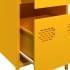 Aparador acero laminado en frío amarillo mostaza 35x39x73,5