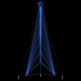 Árbol de Navidad LED 861 LEDs azul 478