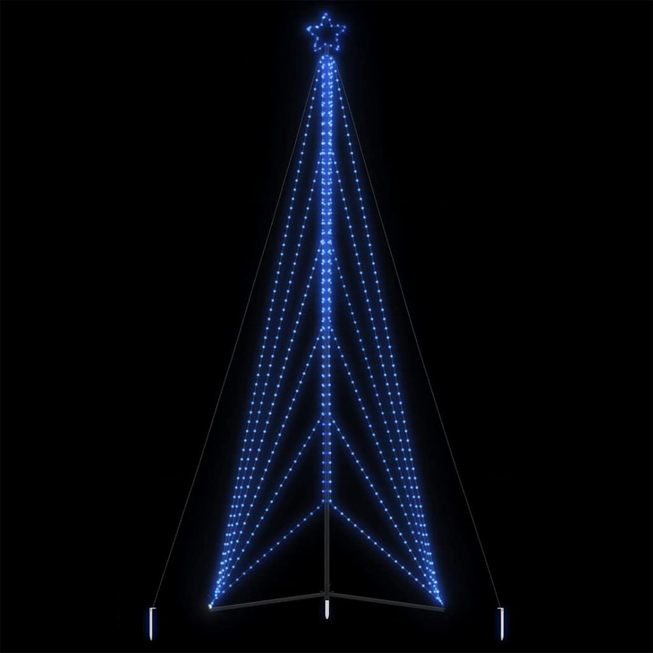 Árbol de Navidad LED 861 LEDs azul 478