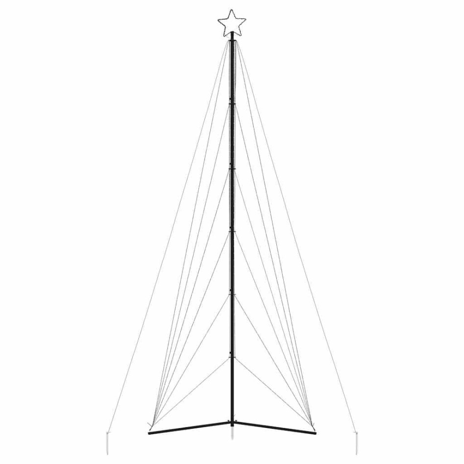 Árbol de Navidad LED 861 LEDs azul 478