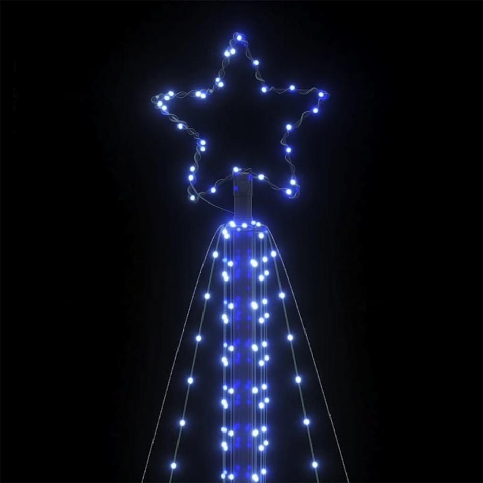 Árbol de Navidad LED 861 LEDs azul 478