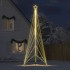 Árbol de Navidad LED 861 LEDs blanco cálido 478
